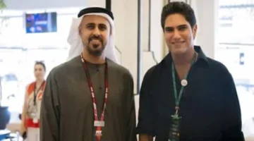 أحمد أبو هشيمة يعزز التعاون مع قيادات إماراتية بارزة في لقاء الشيخ خالد وذياب بن محمد بن زايد 1